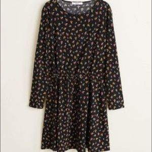 Mango floral patterned dress